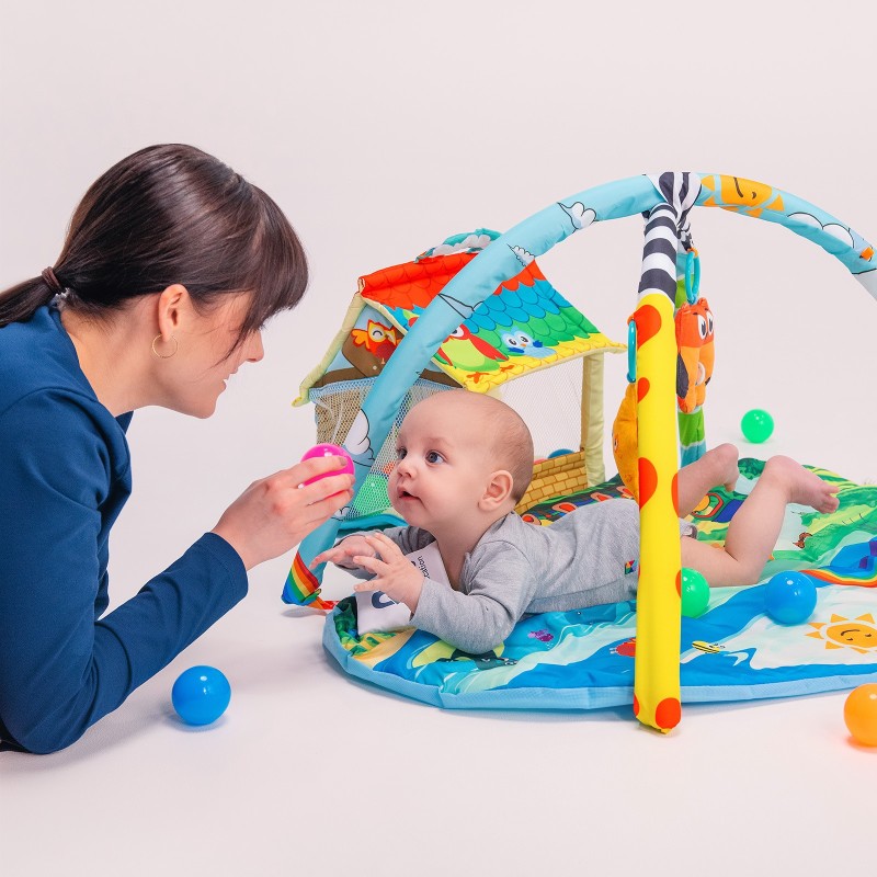 Lionelo Imke Plus Rainbow — Tapis d'éveil