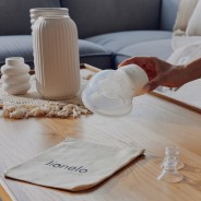 Lionelo Fidi Free Simple White Natural — Tire-lait