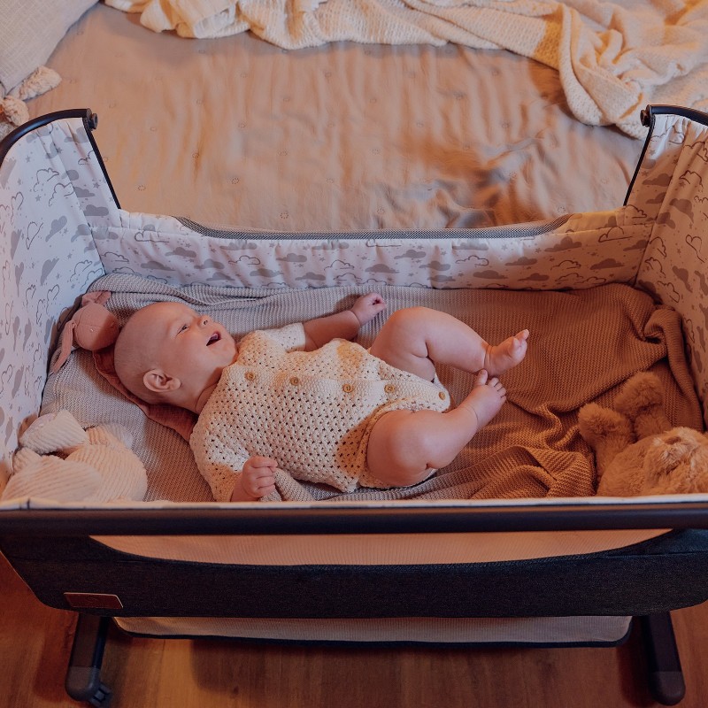Lionelo Timon Graphite — Lit bébé 3en1