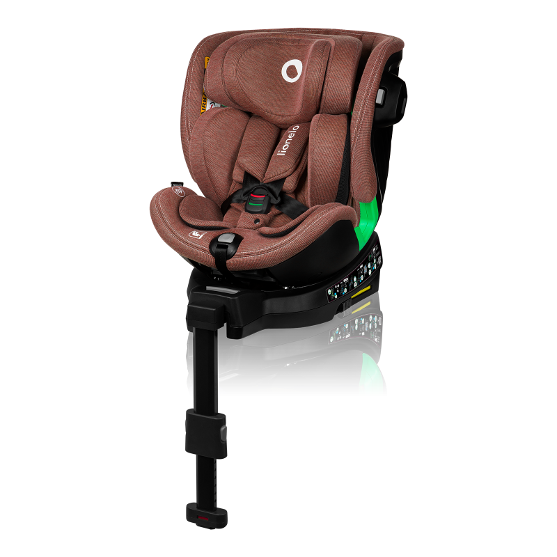 lionelo ​​Harmony i-Size Red Brick Bamboo — Siège-auto bébé