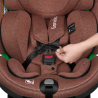 lionelo ​​Harmony i-Size Red Brick Bamboo — Siège-auto bébé