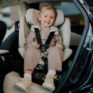 lionelo ​​Harmony i-Size Pink Mauve Bamboo — Siège-auto bébé