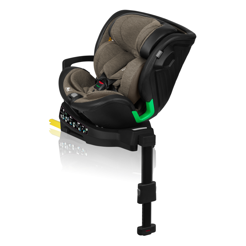 lionelo ​​Harmony i-Size Green Olive Leather — Siège-auto bébé