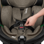 lionelo ​​Harmony i-Size Green Olive Leather — Siège-auto bébé
