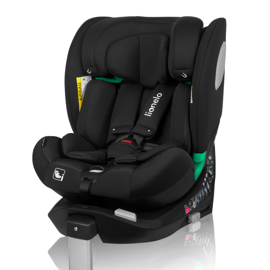 Lionelo ​​Braam Air i-Size Black Carbon — Siège-auto bébé