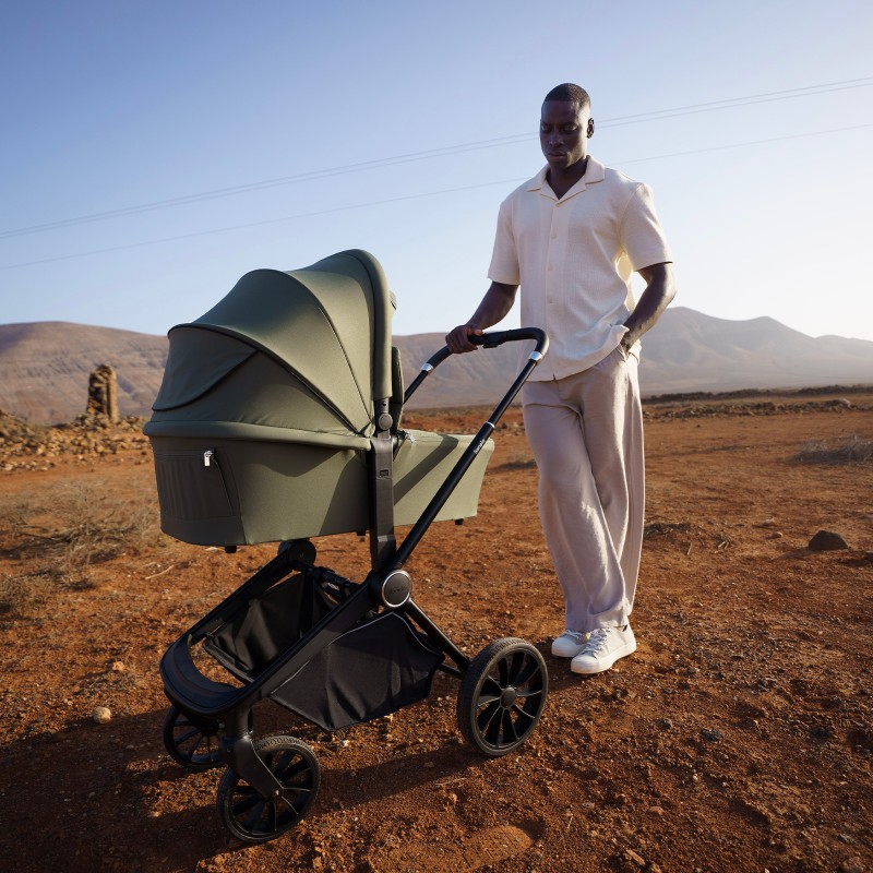 Lionelo Mika Plus 3en1 Beige Sand — Poussette multifonctionnelle