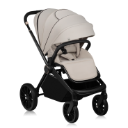 Lionelo Mika Plus 3en1 Beige Sand — Poussette multifonctionnelle