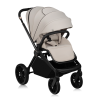 Lionelo Mika Plus 3en1 Beige Sand — Poussette multifonctionnelle