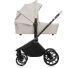 Lionelo Mika Plus 3en1 Beige Sand — Poussette multifonctionnelle