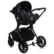 Lionelo Mika Plus 3en1 Beige Sand — Poussette multifonctionnelle