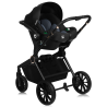 Lionelo Mika Plus 3en1 Beige Sand — Poussette multifonctionnelle