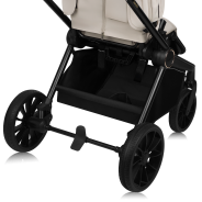 Lionelo Mika Plus 3en1 Beige Sand — Poussette multifonctionnelle