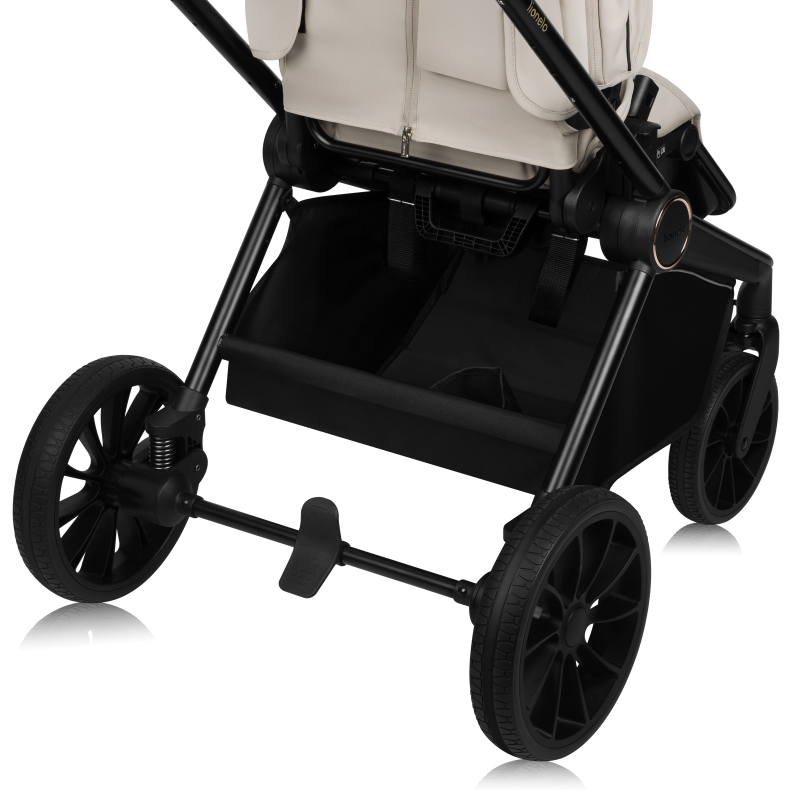 Lionelo Mika Plus 3en1 Beige Sand — Poussette multifonctionnelle