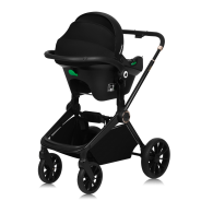 Lionelo Mika Plus 3en1 Beige Sand — Poussette multifonctionnelle