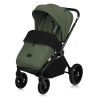 Lionelo Mika Plus 3en1 Green Olive — Poussette multifonctionnelle