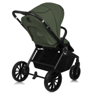 Lionelo Mika Plus 3en1 Green Olive — Poussette multifonctionnelle
