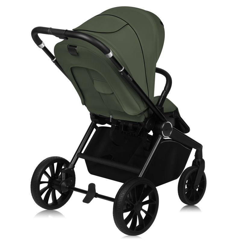 Lionelo Mika Plus 3en1 Green Olive — Poussette multifonctionnelle