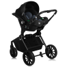 Lionelo Mika Plus 3en1 Green Olive — Poussette multifonctionnelle