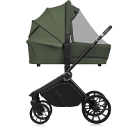 Lionelo Mika Plus 3en1 Green Olive — Poussette multifonctionnelle
