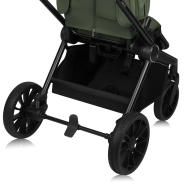 Lionelo Mika Plus 3en1 Green Olive — Poussette multifonctionnelle