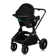 Lionelo Mika Plus 3en1 Green Olive — Poussette multifonctionnelle