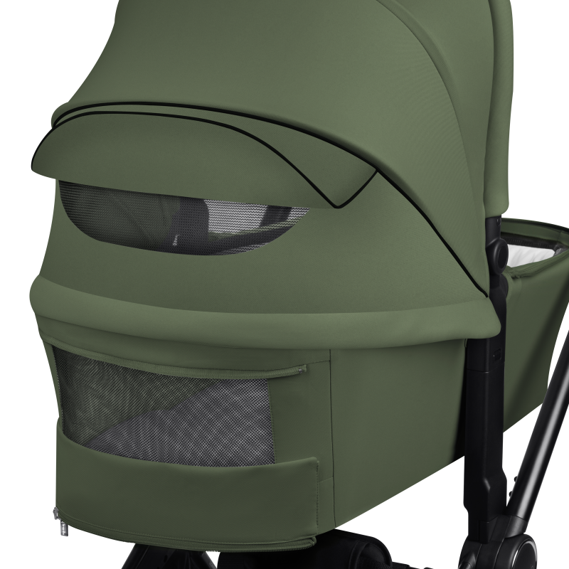 Lionelo Mika Plus 3en1 Green Olive — Poussette multifonctionnelle