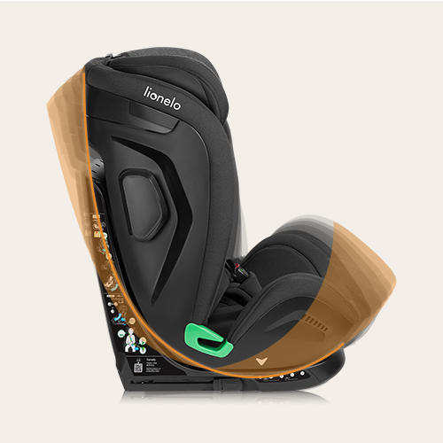 Lionelo Harper i-Size Black Carbon - Siège auto bébé