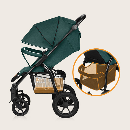 Lionelo Lilac Beige Sand – leżaczek-bujaczek