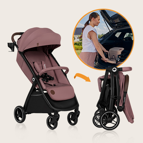 Lionelo Emma One Beige Sand — Wózek spacerowy