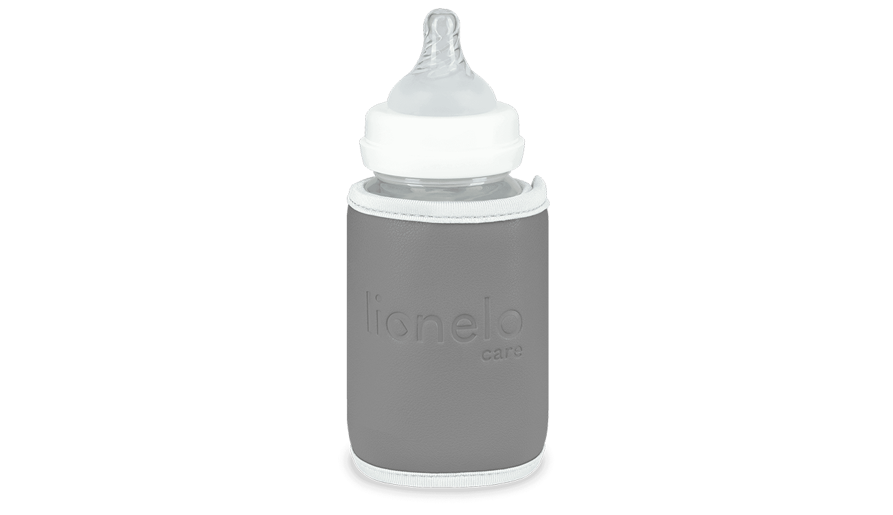 Lionelo Thermup Go Grey Silver — chauffe-biberon portable