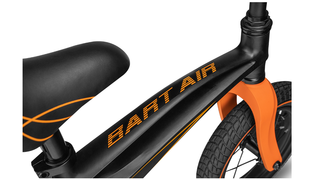 Lionelo Bart Air Sporty Black - Vélos d'équilibre